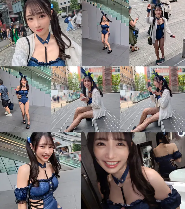 巨乳×コスプレ美女動画キャプチャ-1